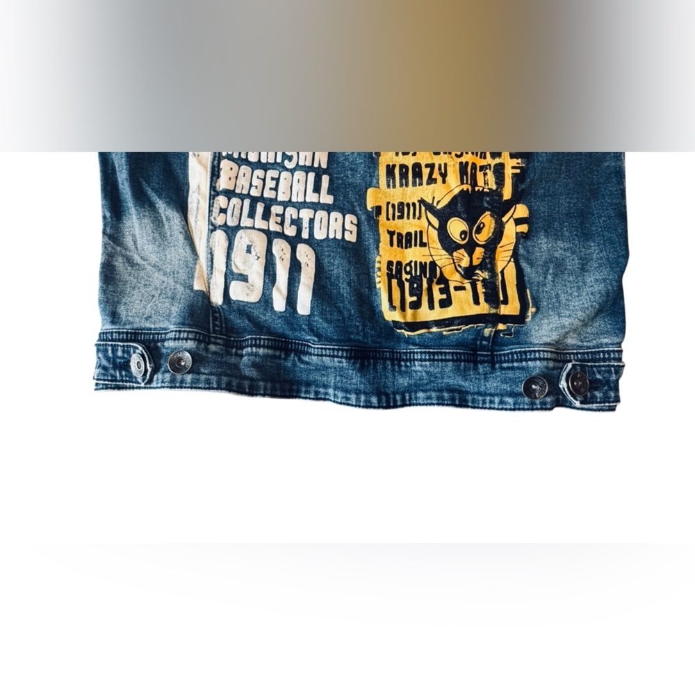 81GHTH DSTRKT Denim Jacket M
a Krazy Kats / Michigan Baseball Collectors 1911 - Picture 10 of 14